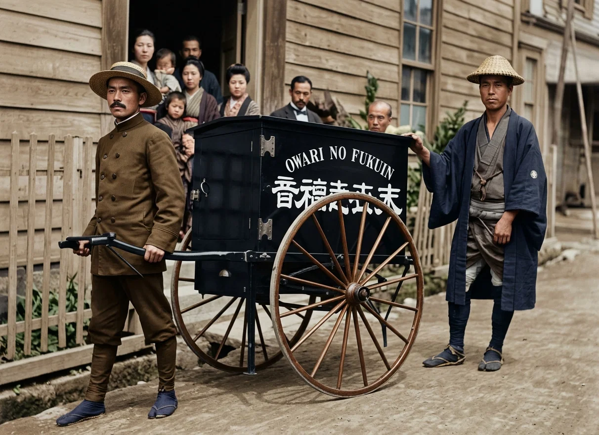 THE JAPANESE COLPORTEUR WAGON