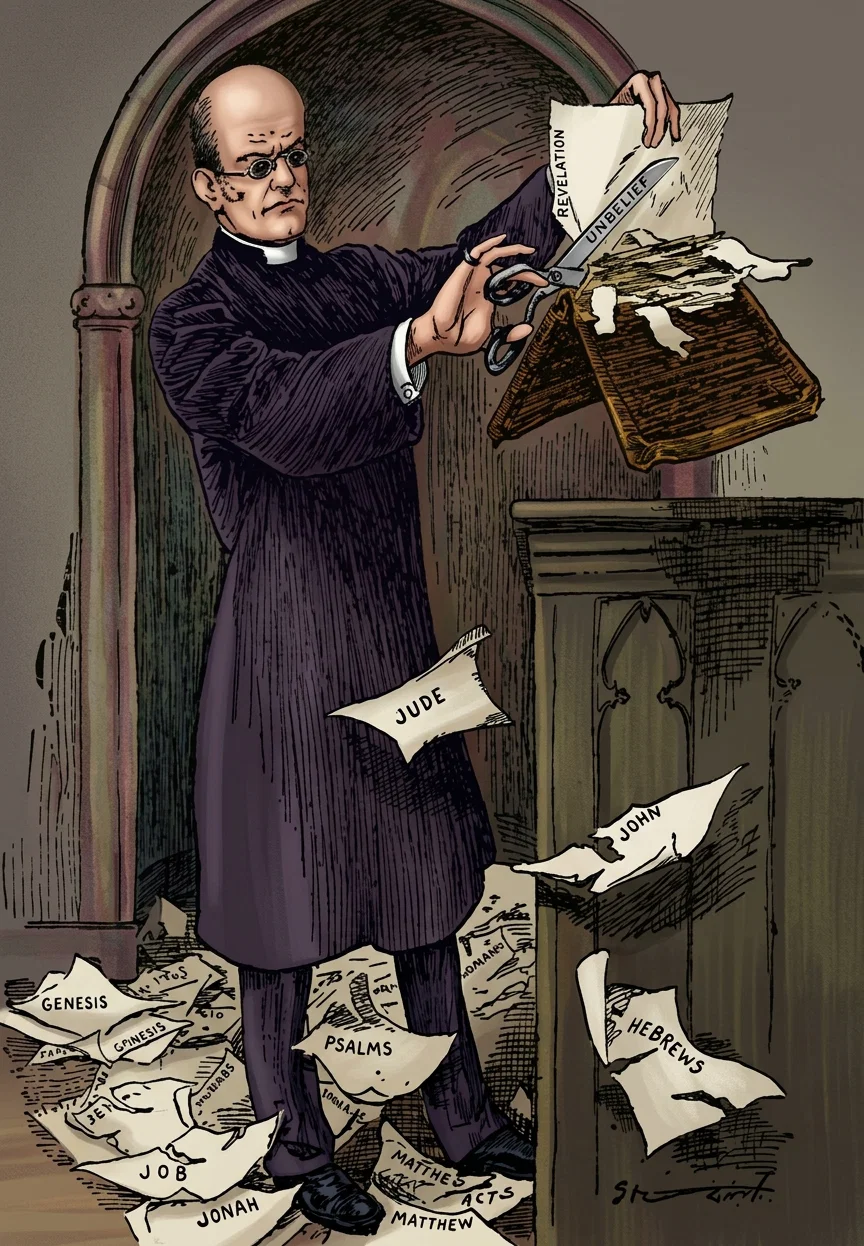 THE SPIRIT OF HIGHER CRITICISM: And what remains of the Bible, Beloved, is divinely inspired.