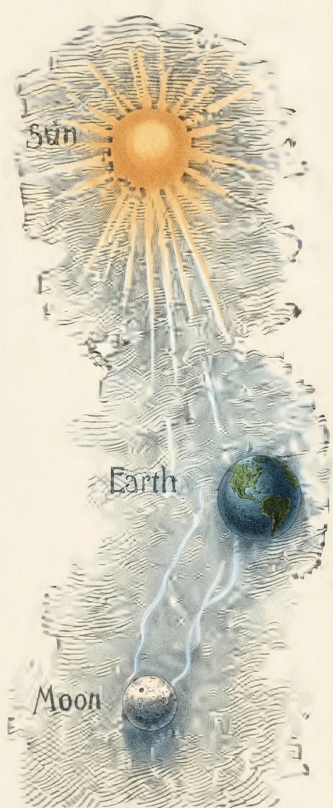 Position of Planets on Dark Day Eclipse impossible