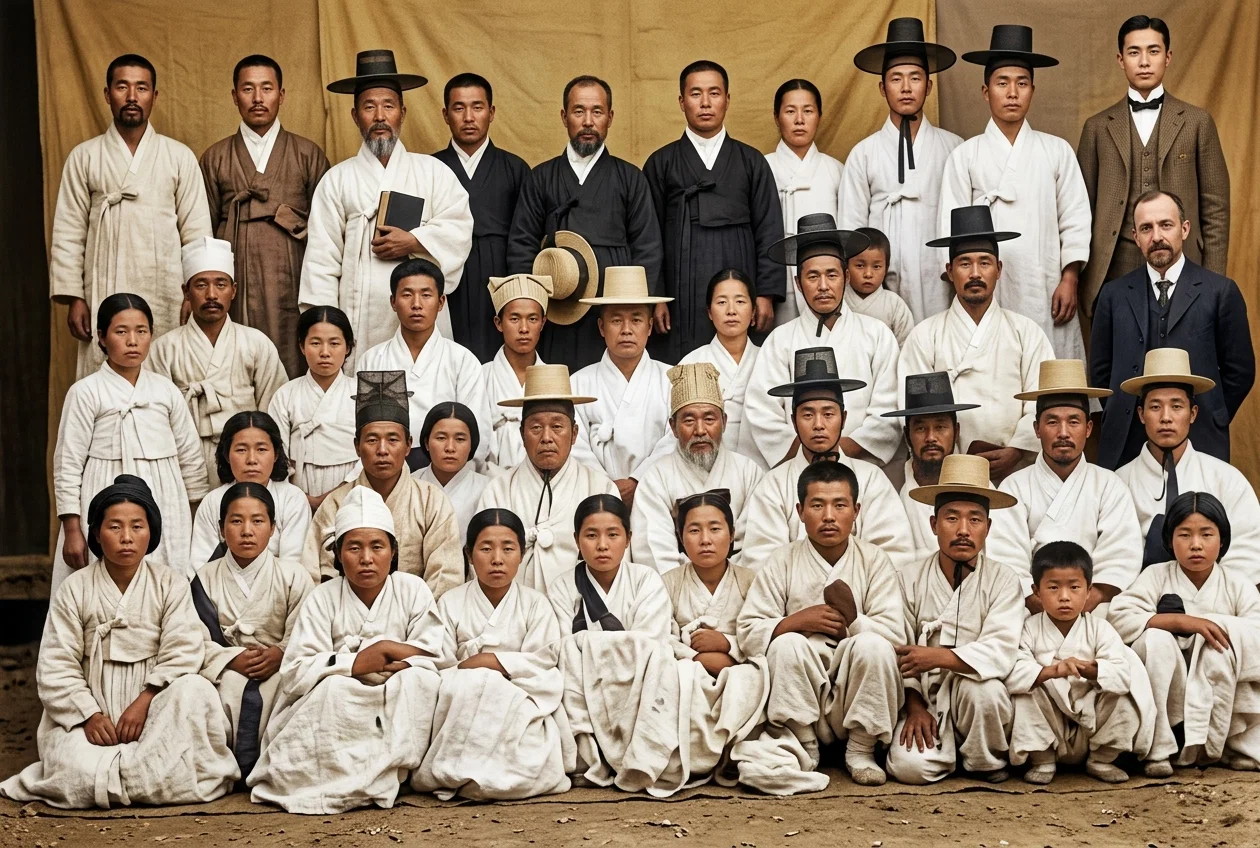 A GROUP OF KOREAN BELIEVERS