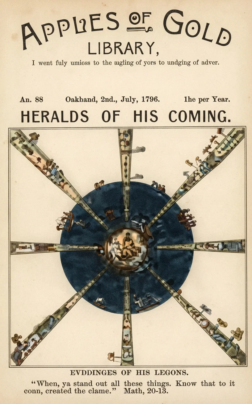 HERALDS OF HIS COMING.