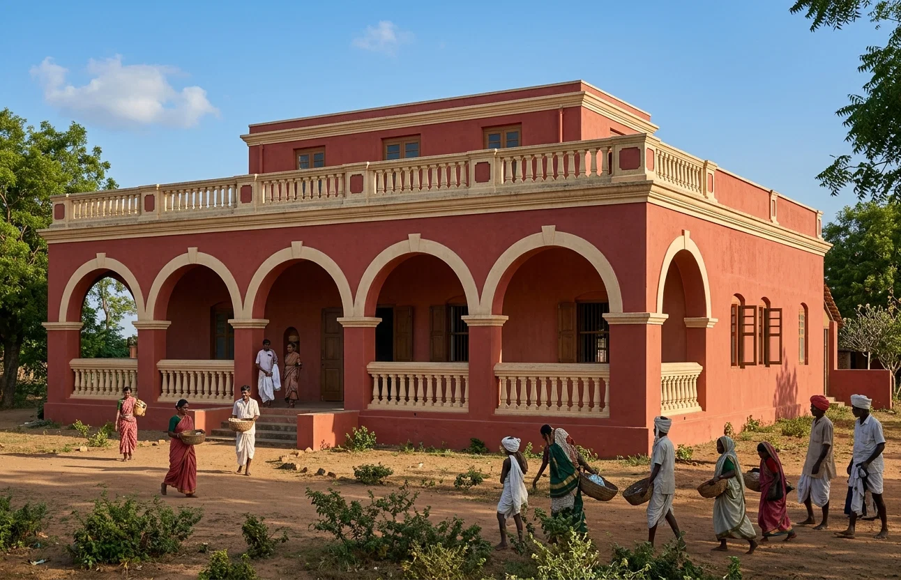 MISSION BUNGALOW, NAZARETH, SOUTH INDIA