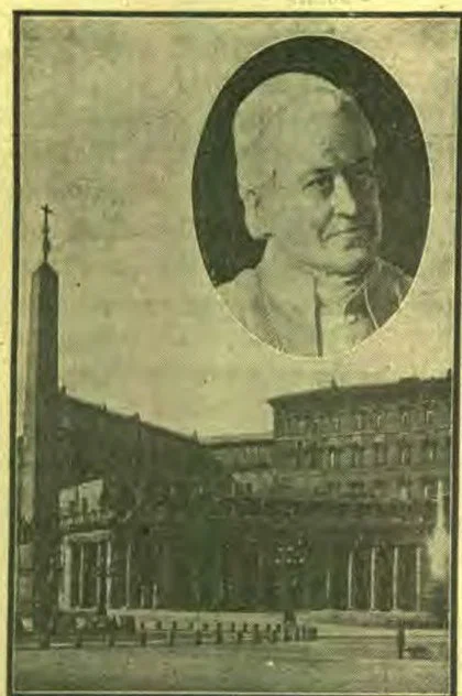 The Vatican and Pope Pius.