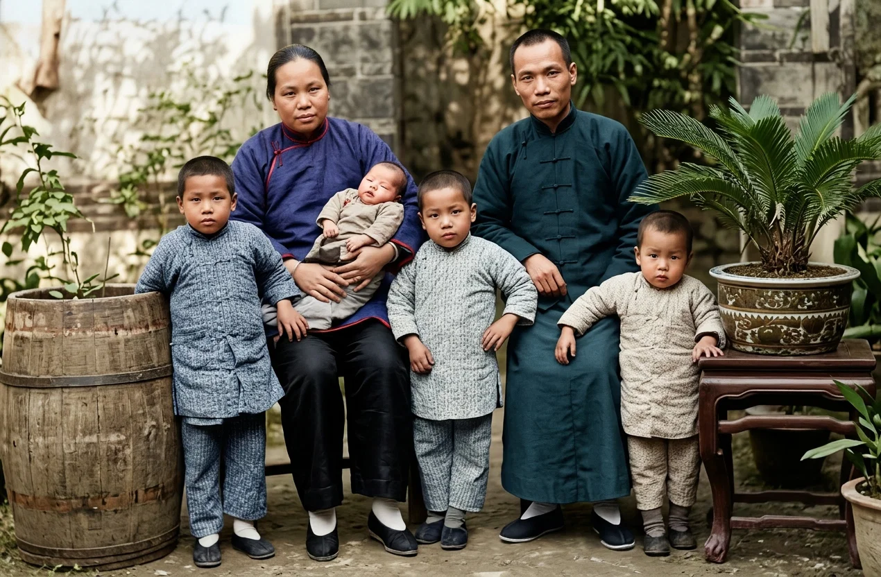A SOUTH CHINA EVANGELIST AND HIS FAMILY