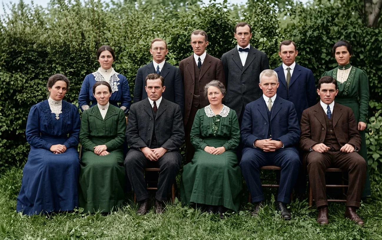 OFFICERS AND GROUP LEADERS OF THE WALLA WALLA FOREIGN MISSION BAND