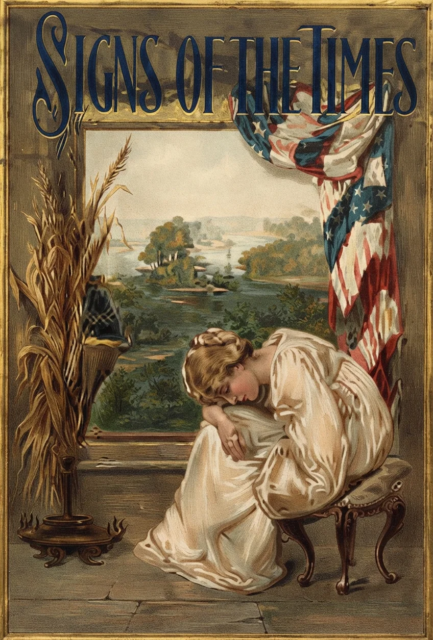 (Reduced facsimile of first page of cover)