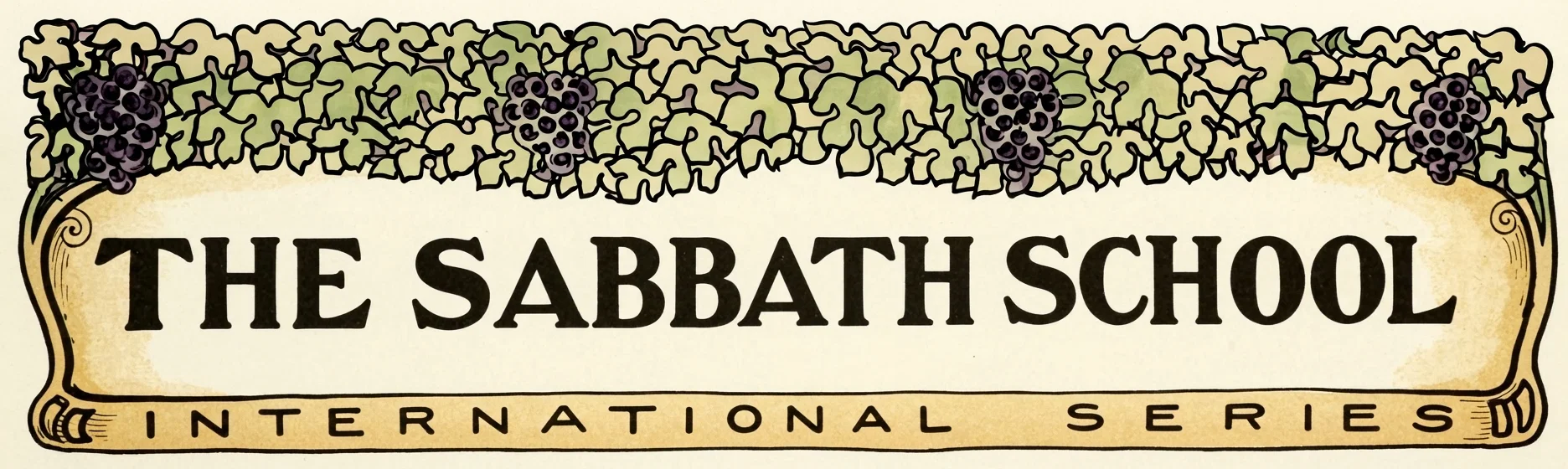 THE SABBATH SCHOOL INTERNATIONAL SERIES