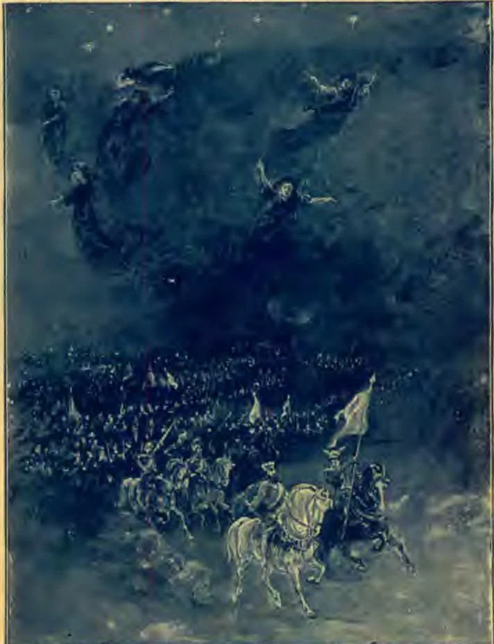 Photo "Battle Hymn of the Kingdom." Copyright, 1948, by Pacific Press Publishing Co.