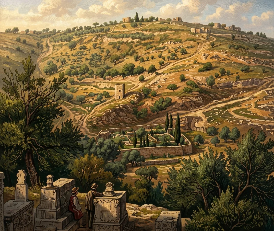 THE MOUNT OF OLIVES