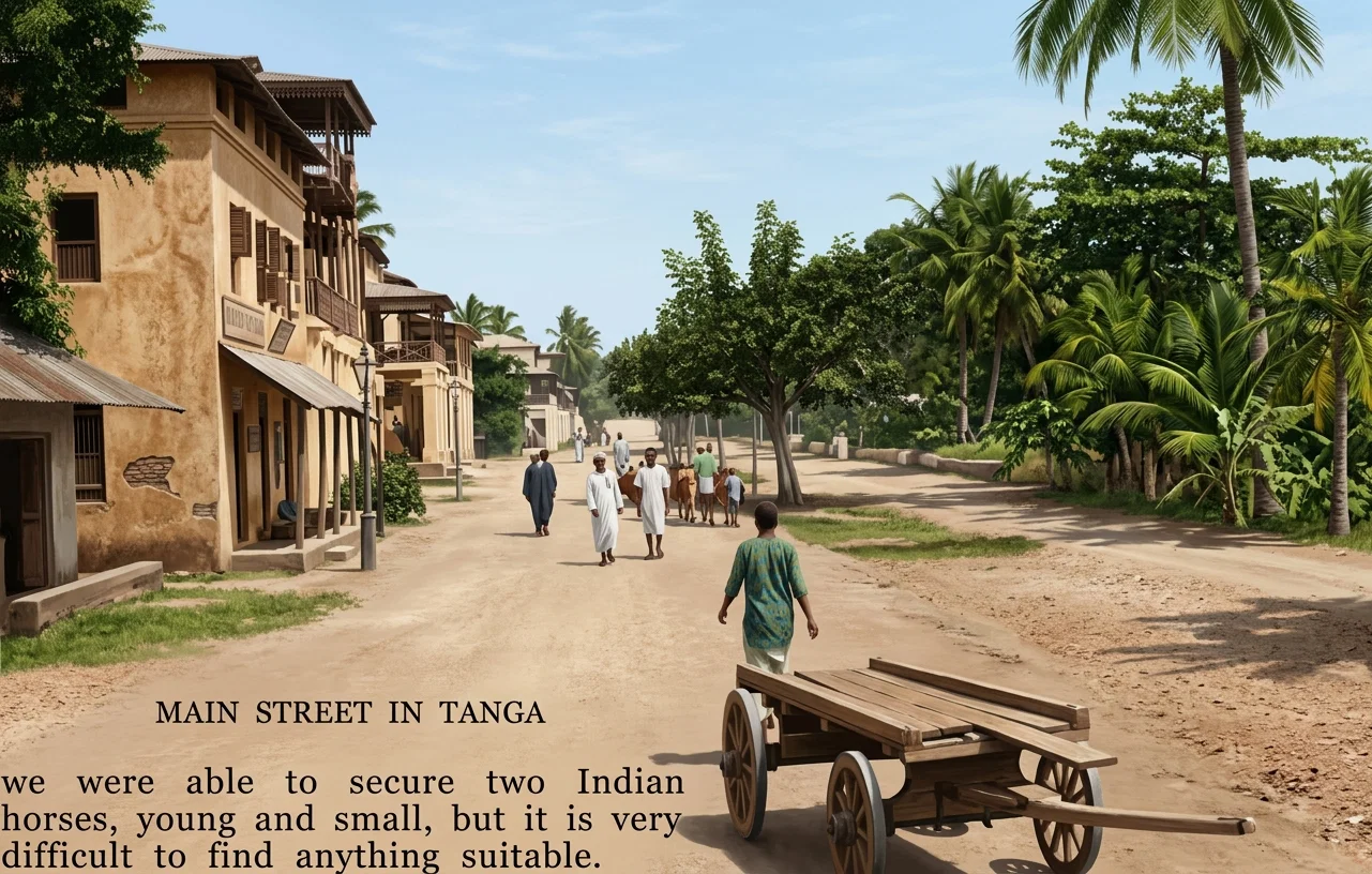 MAIN STREET IN TANGA