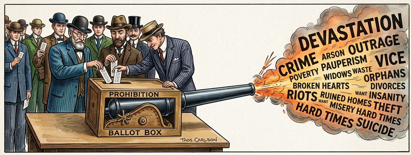 MACHINE BALLOT-GUN