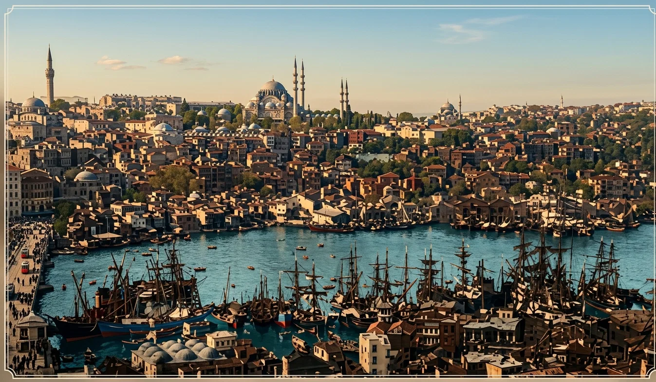 CONSTANTINOPLE, ON THE BOSPORUS