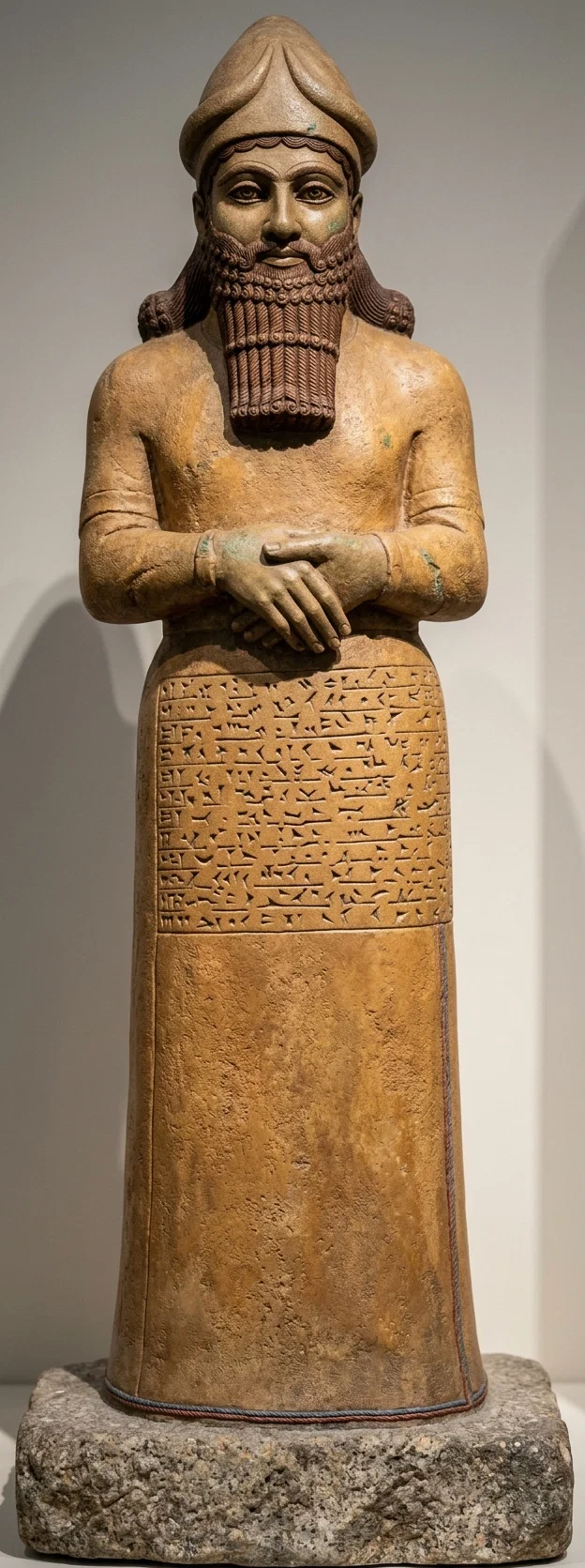 Nebo (from a statue in the British museum) after whom several Babylonian kings were named.