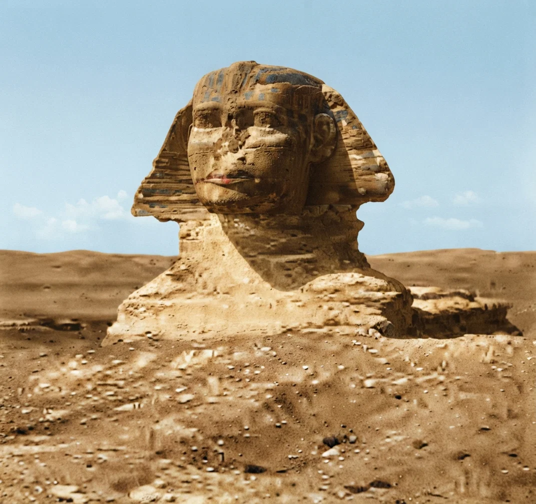 The Sphinx Which the Hebrews May Have Helped to Build.