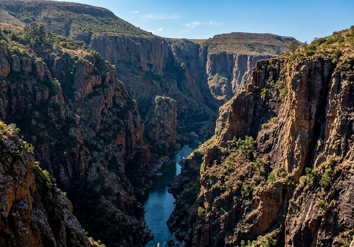 A GORGE IN BASUTOLAND