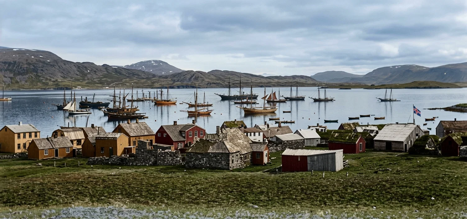 REYKJAVIK HARBOR, ICELAND