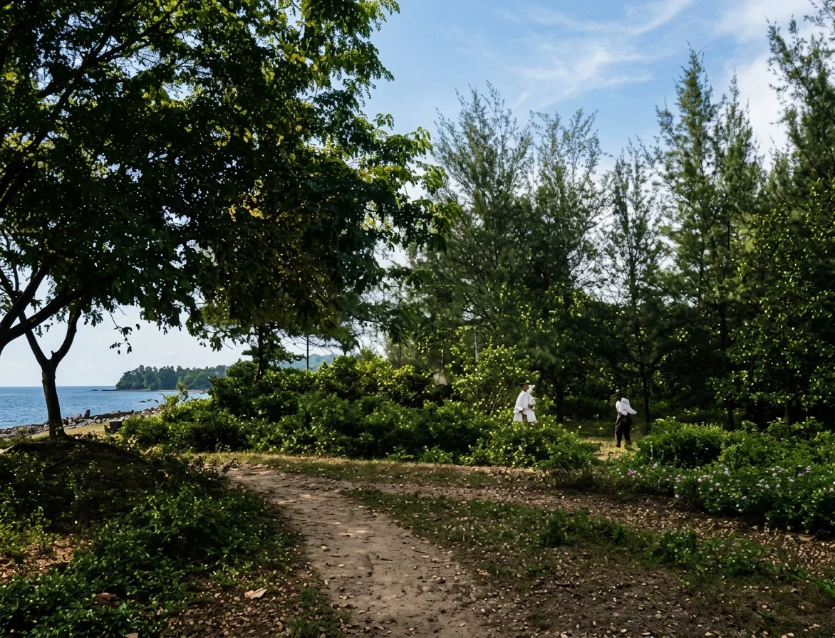 PARK SCENE, PADANG, SUMATRA