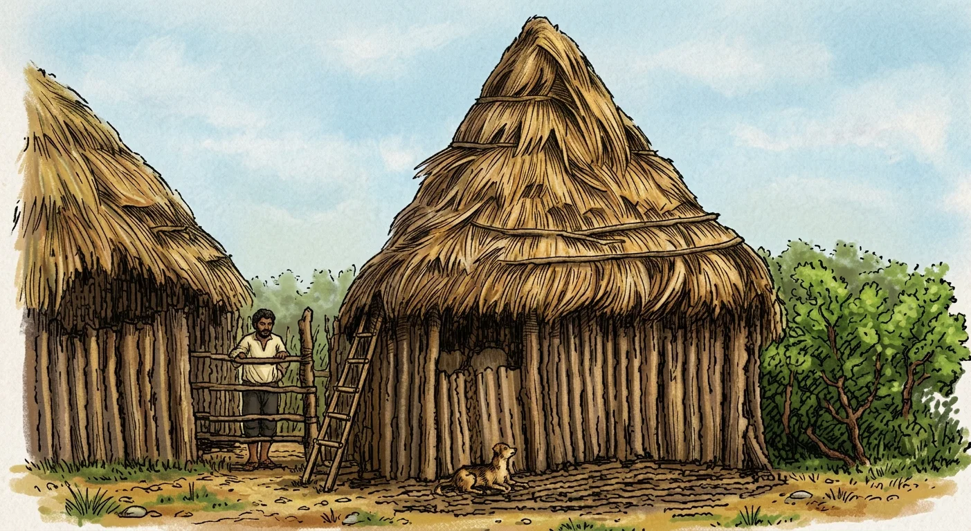 A NATIVE HOUSE