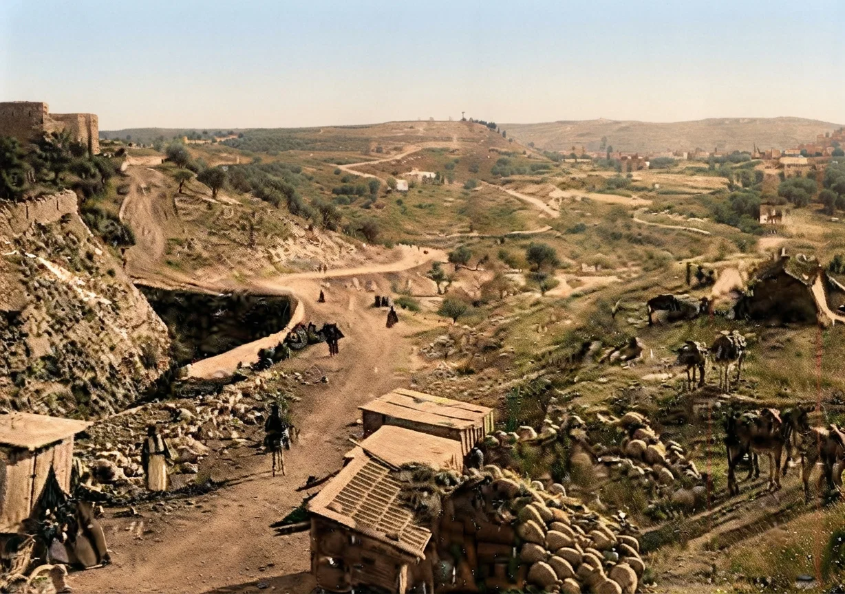 ROAD FROM JERUSALEM TO BETHLEHEM.