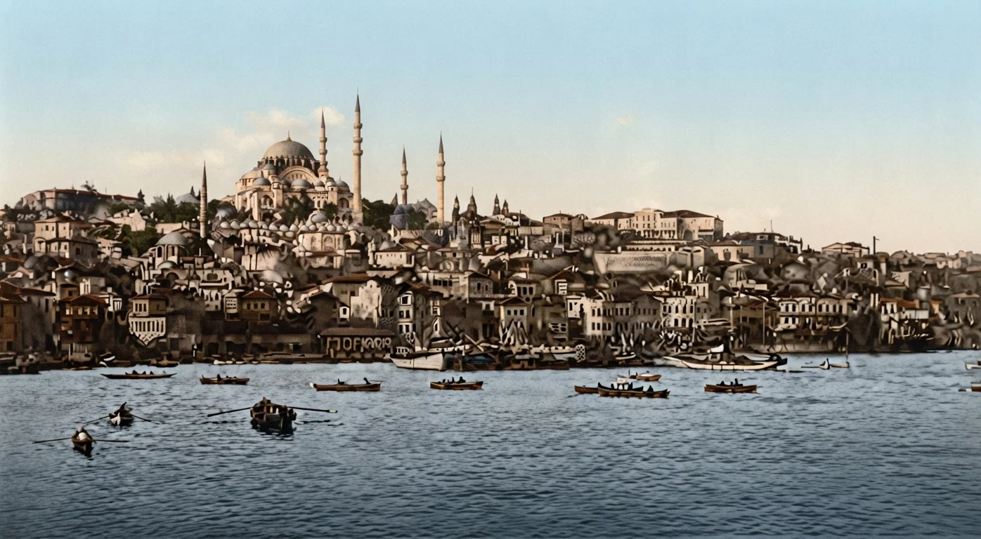 View of Constantinople.