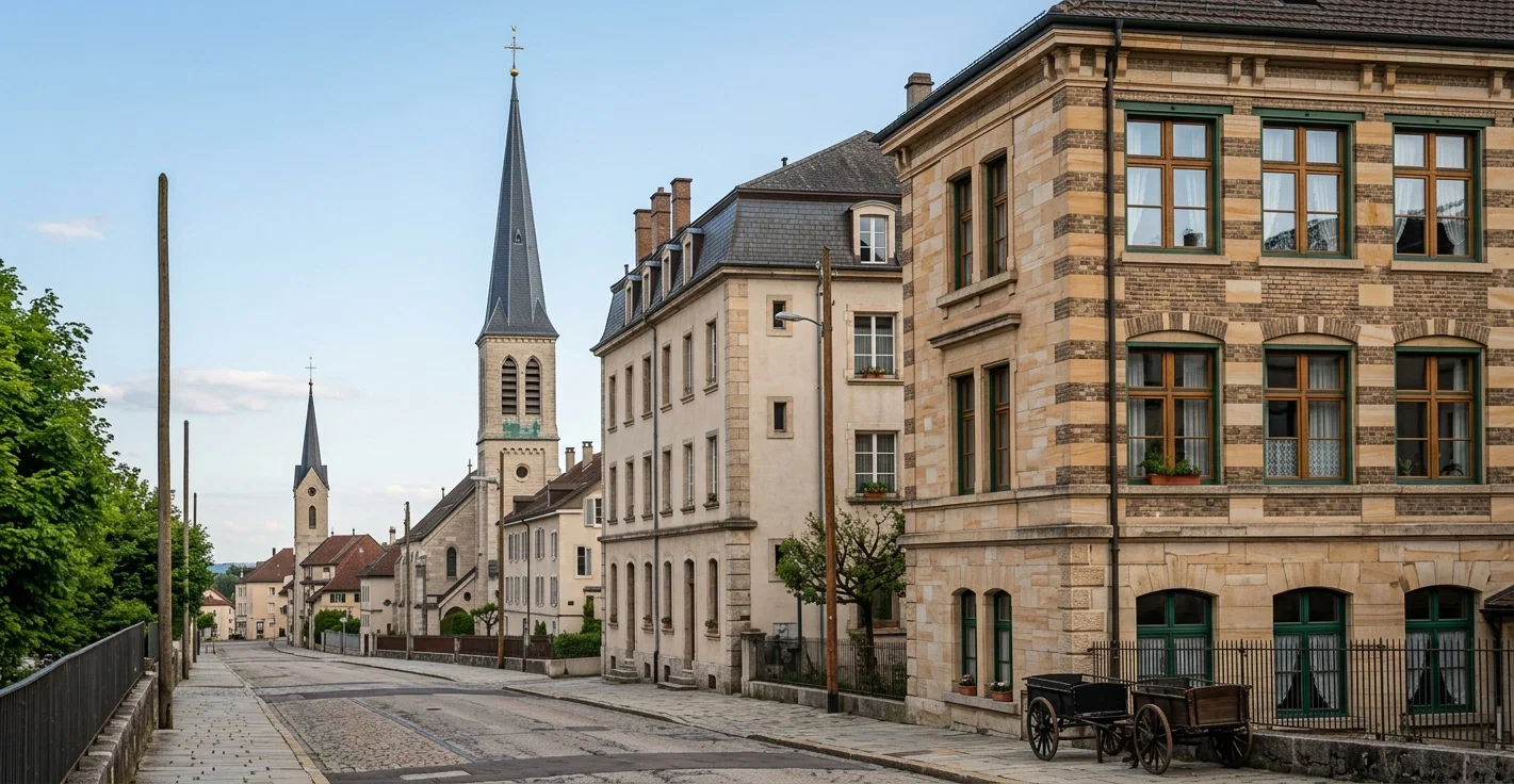 S. D. A. CHURCH BUILDING, CHAUX-DE-FONDS