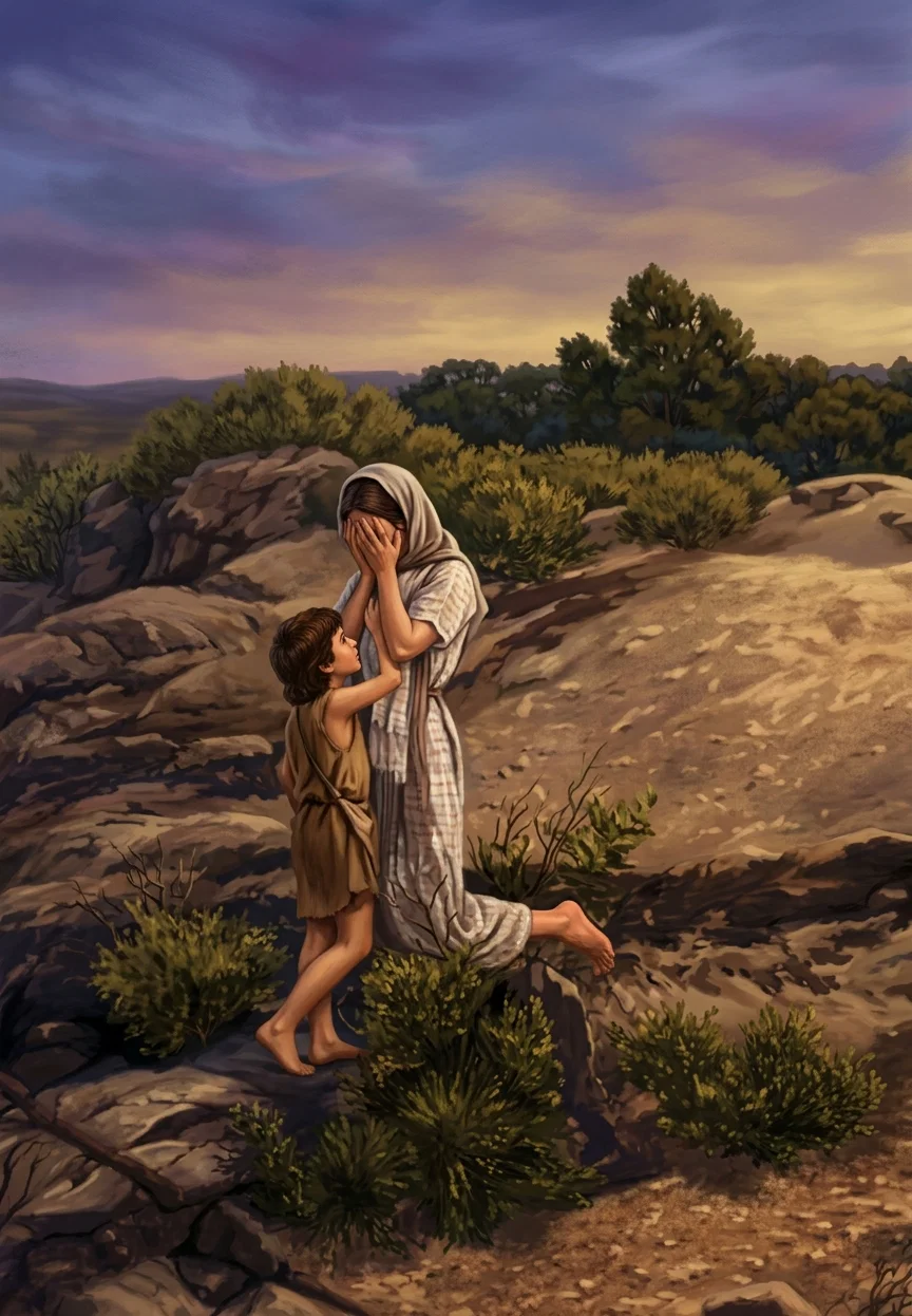 Hagar called the name of the Lord, "Thou God seest me."