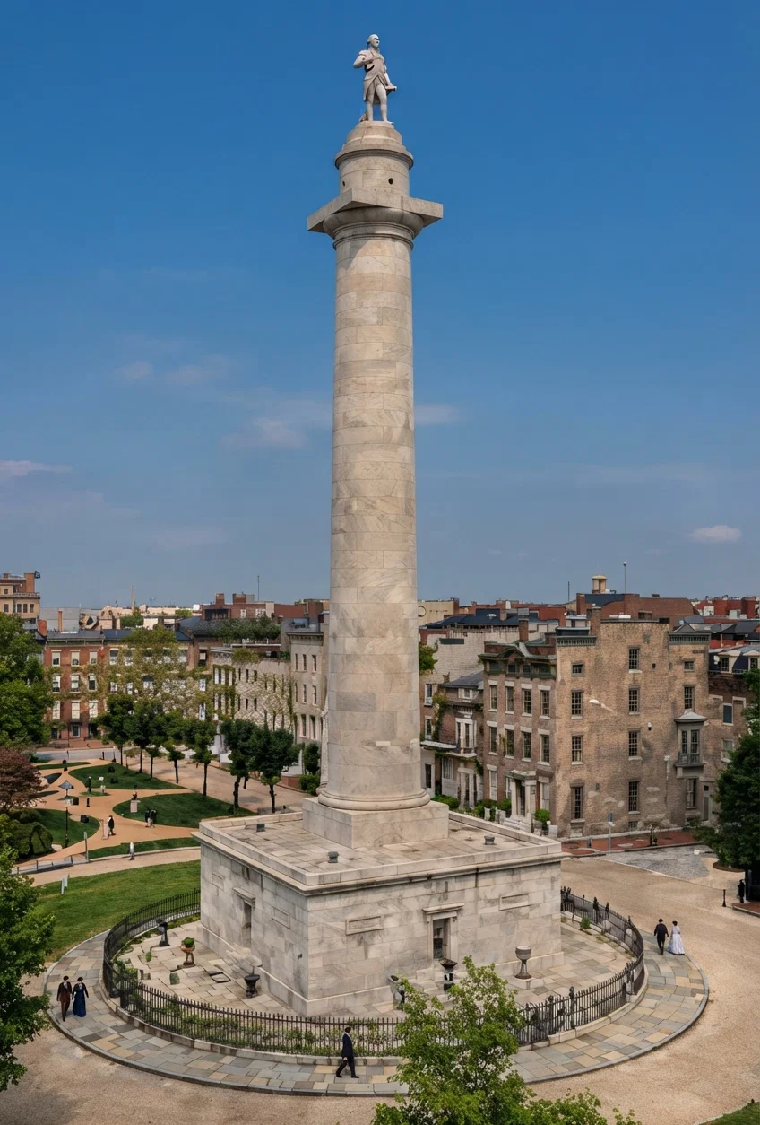 Washington's Monument, Baltimore.