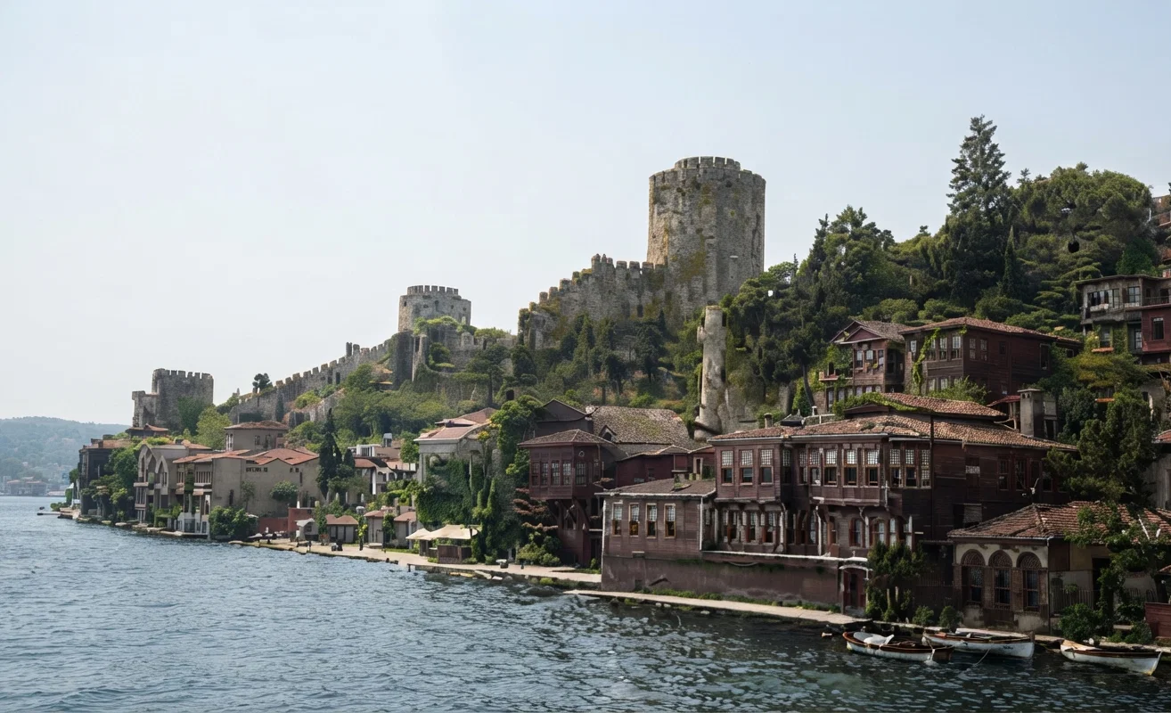 “Rumeli Hissar,” the European side of the Bosporus