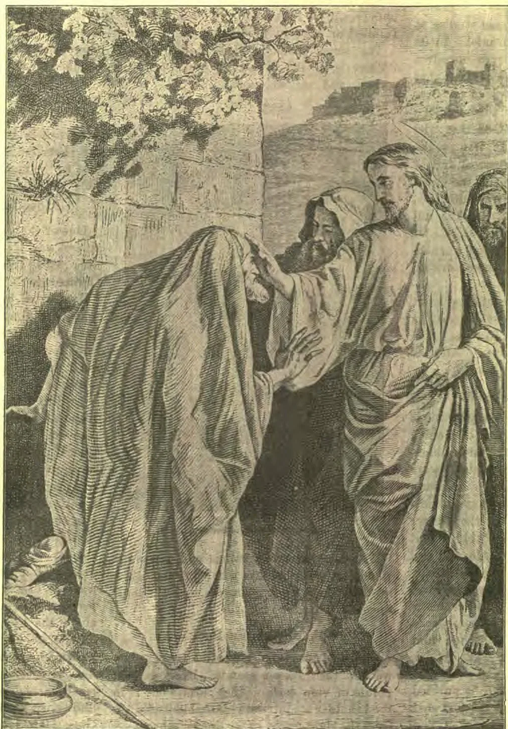 Healing the Leper.