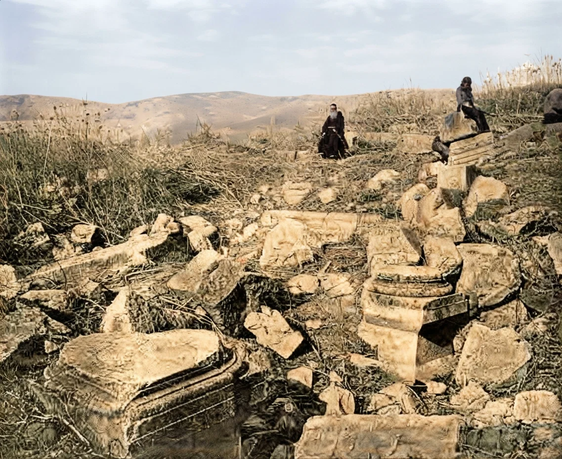 Ruins of Capernaum.