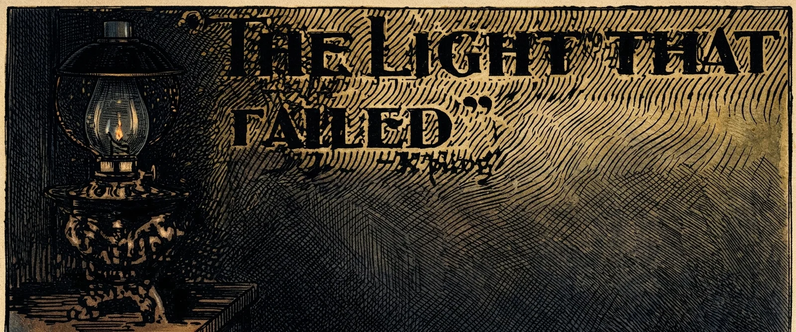 THE LIGHT FAILED