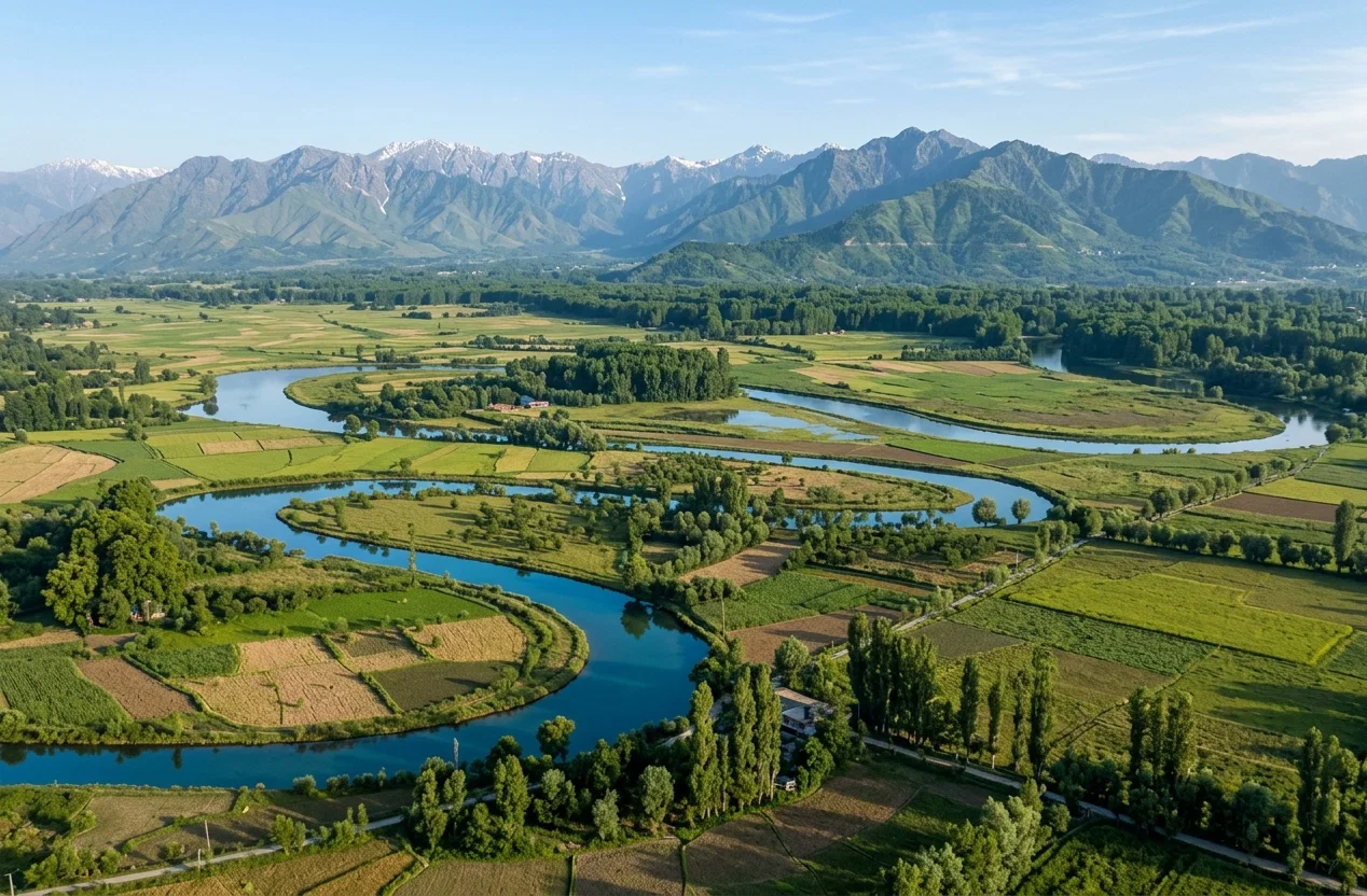 THE BEAUTIFUL VALE OF KASHMIR