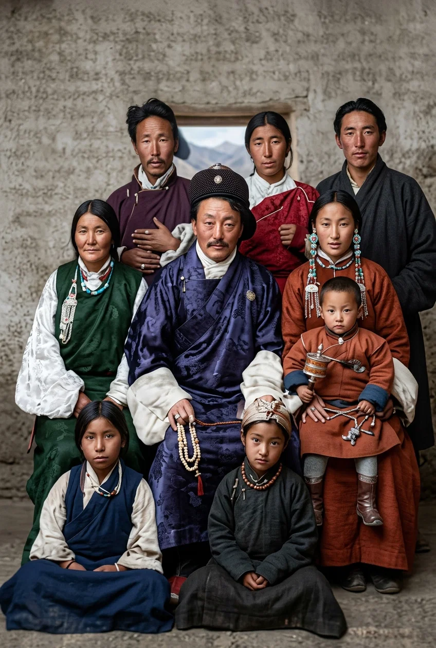 A Tibetan Family