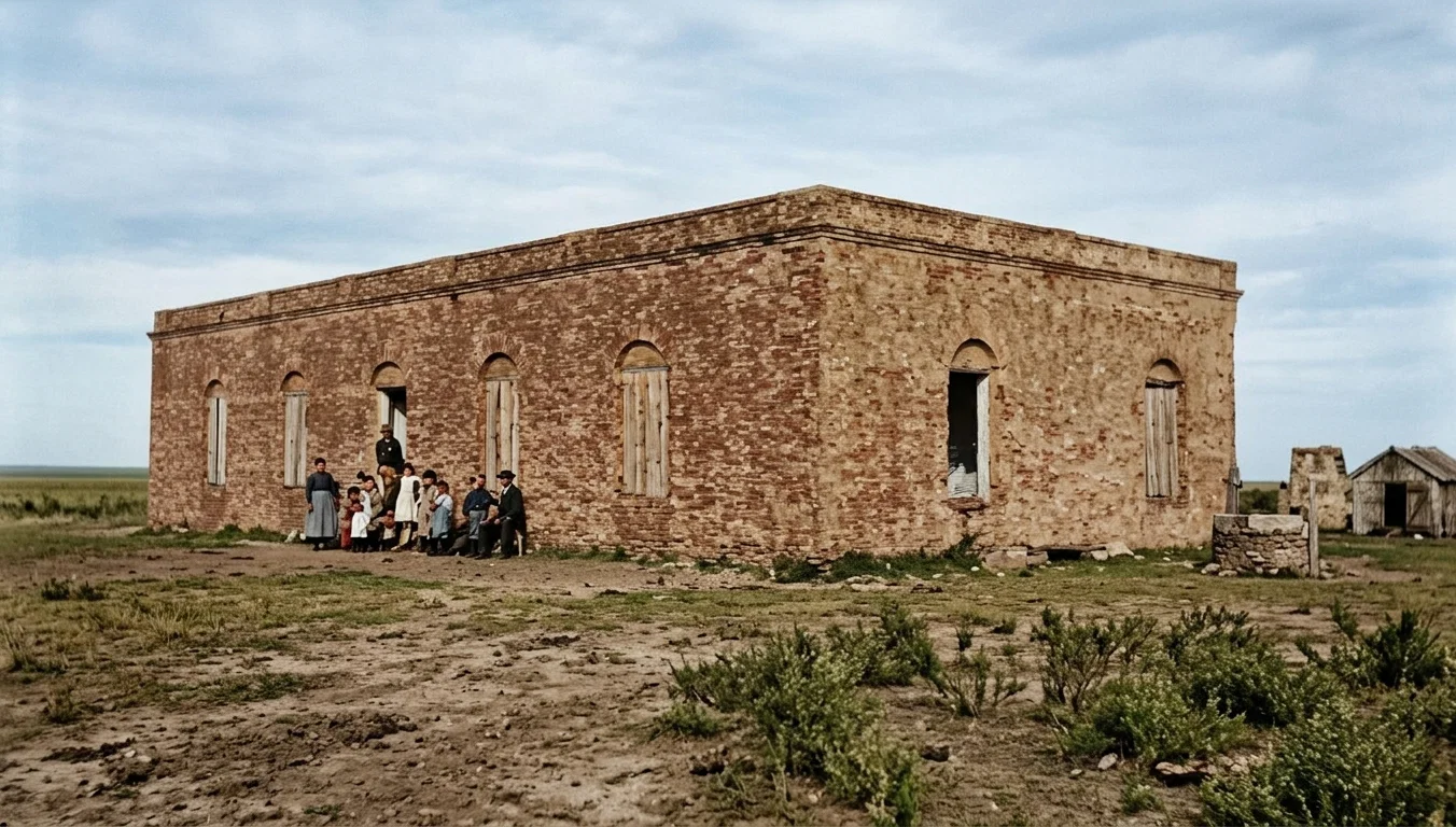 THE ENTRE RIOS SCHOOLHOUSE.