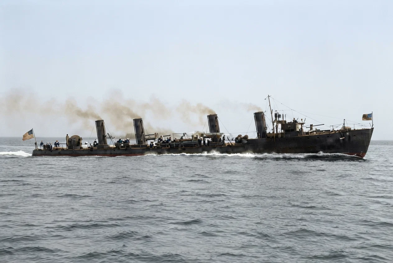 U. S. torpedo-boat destroyer "Paul Jones." Displacement, 420 tons. Speed, 29 knots. Torpedo-tubes, two 18-inch Whitehead. Two 3-inch, and five 6-pounders. Whole No., 16.