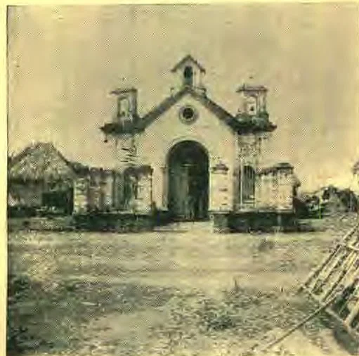 The Old Church at Camp Dewey, near Manila, Where Aguinaldo Had His Handquarters. (Photo by Dr. Wood.)