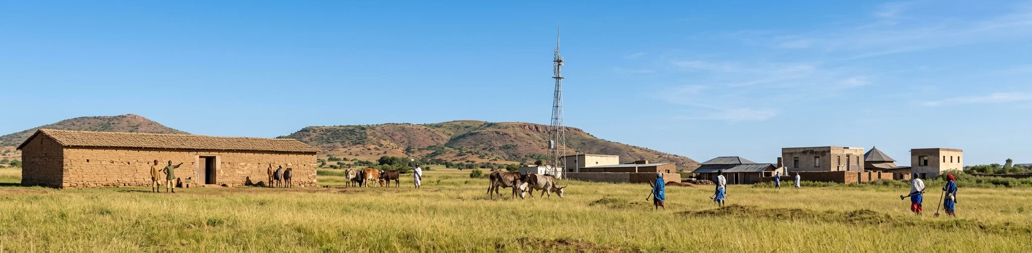 THE ASMARA MISSION STATION, ON BORDER OF ABYSSINIA, EAST AFRICA