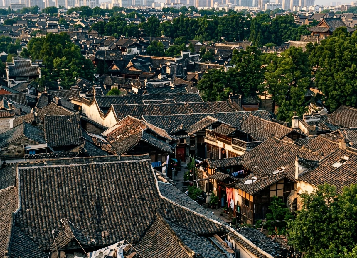 HOMES OF CHANG-SHA, HUNAN, CHINA