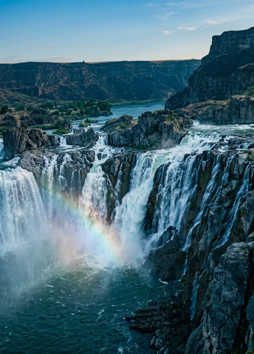 SHOSHONE FALLS, THE NIAGARA OF IDAHO