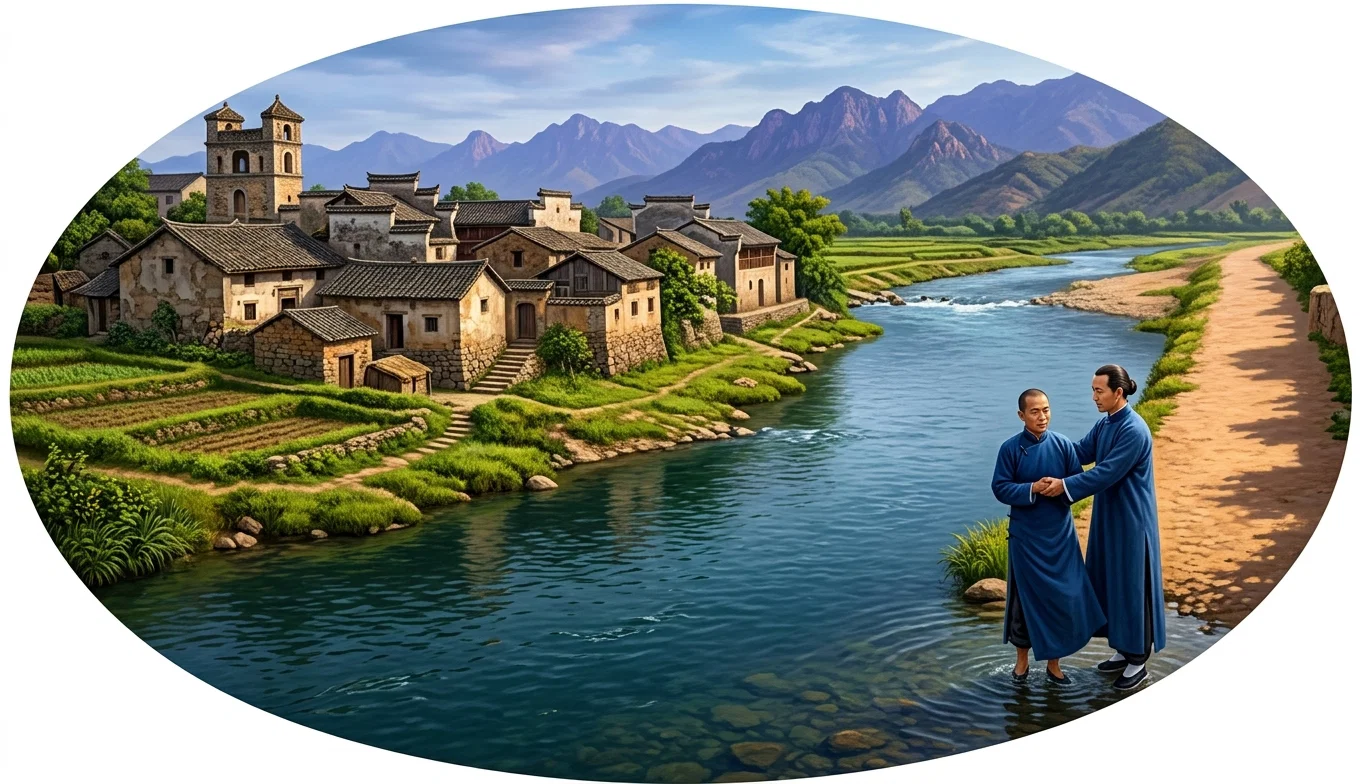 BAPTIZING A NATIVE CONVERT