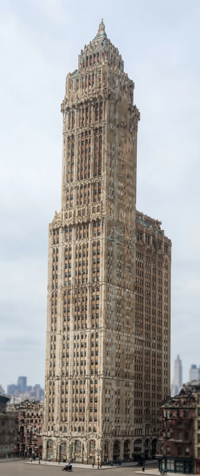 The New York sky-scraper as it will appear when completed