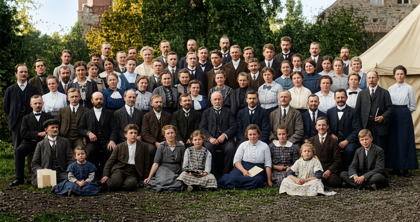 COLPORTEURS ATTENDING THE WEST GERMAN UNION MEETING