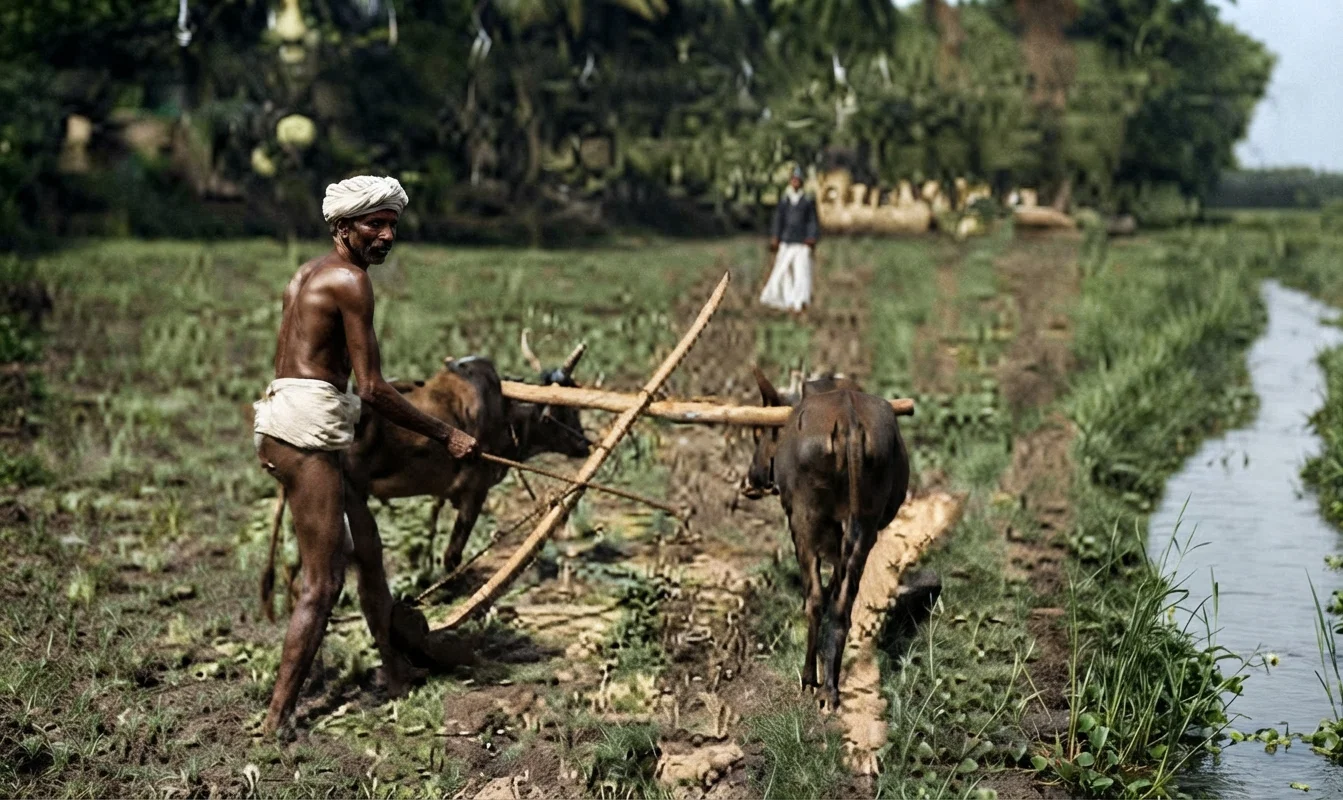 A NATIVE PLOWMAN IN INDIA