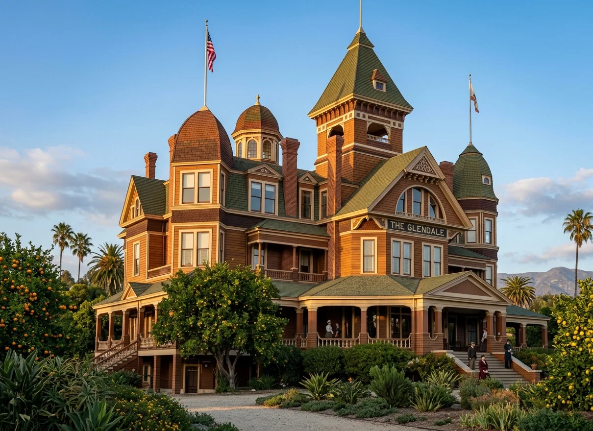 THE GLENDALE SANITARIUM
