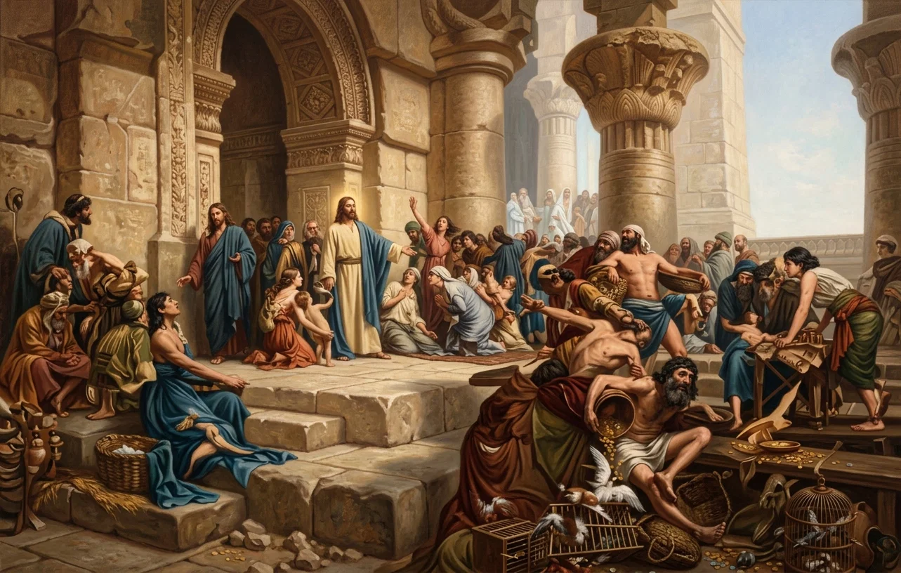 JESUS IN THE TEMPLE