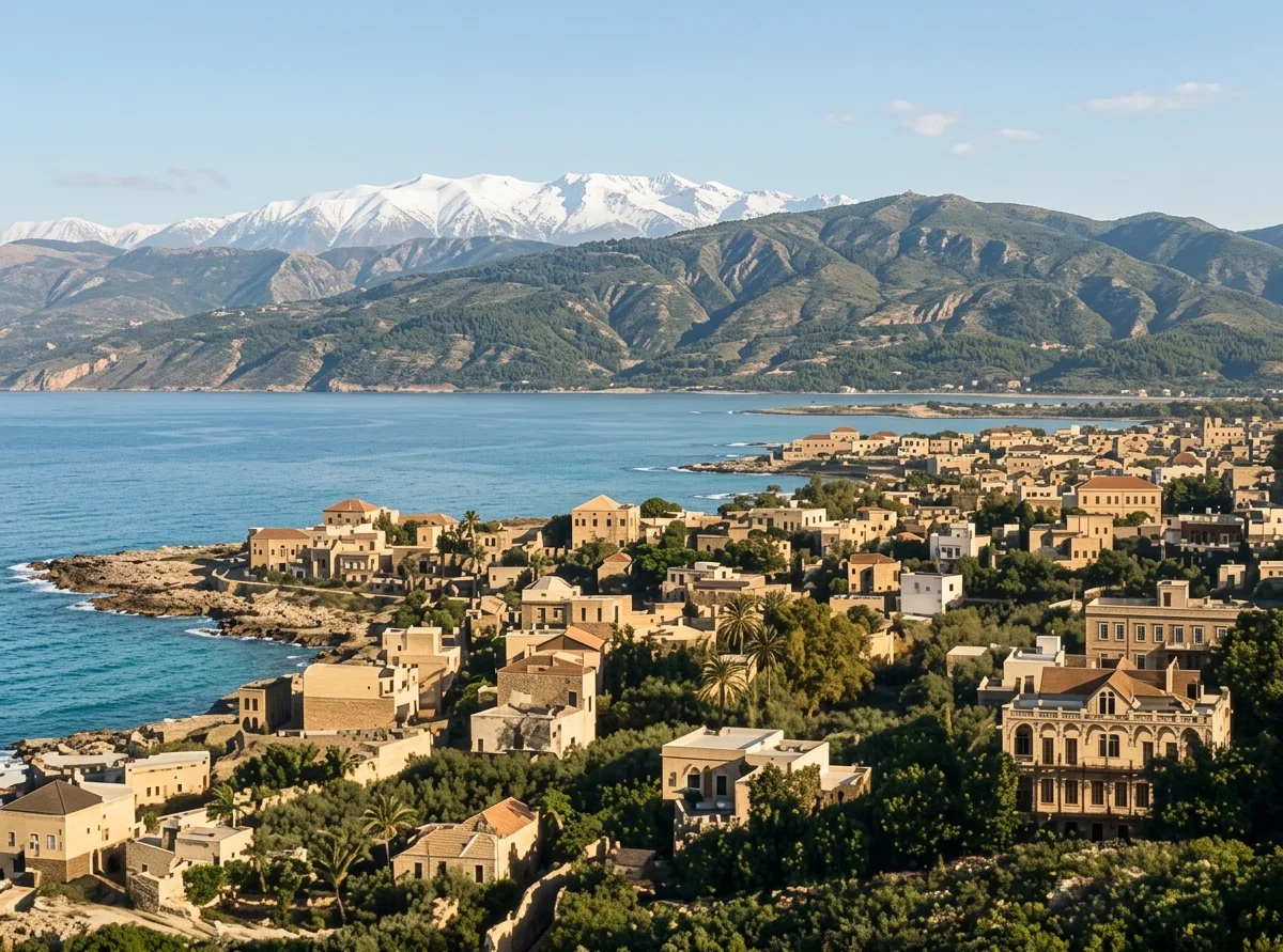 BEYROUT: LEBANON IN THE DISTANCE