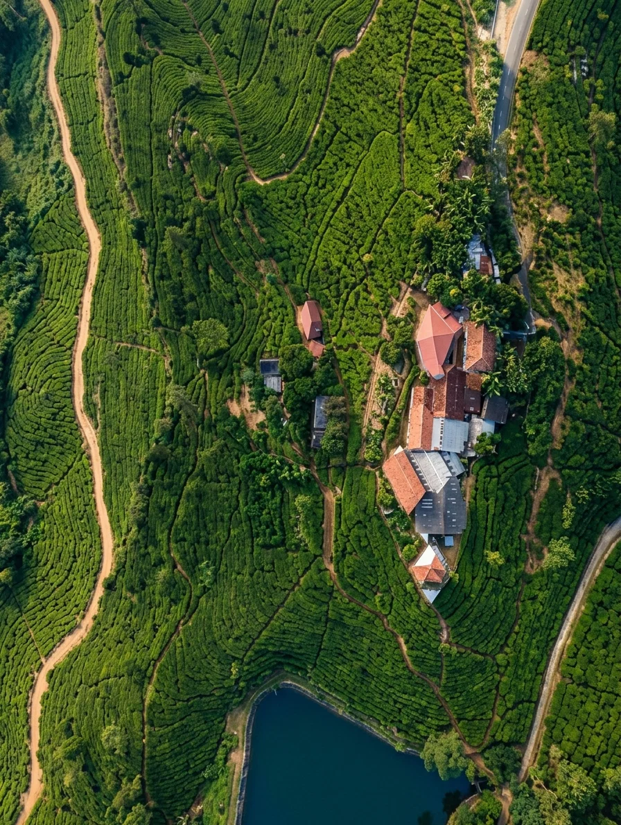 TEA ESTATE IN CEYLON. ARTICLE ON THE FOURTEENTH PAGE