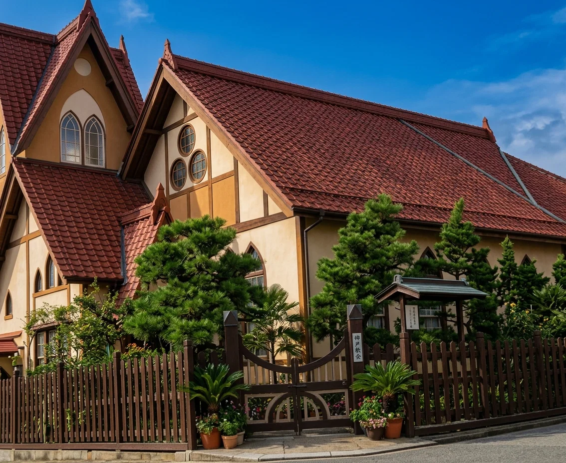 THE NEW KOBE (JAPAN) CHURCH BUILDING