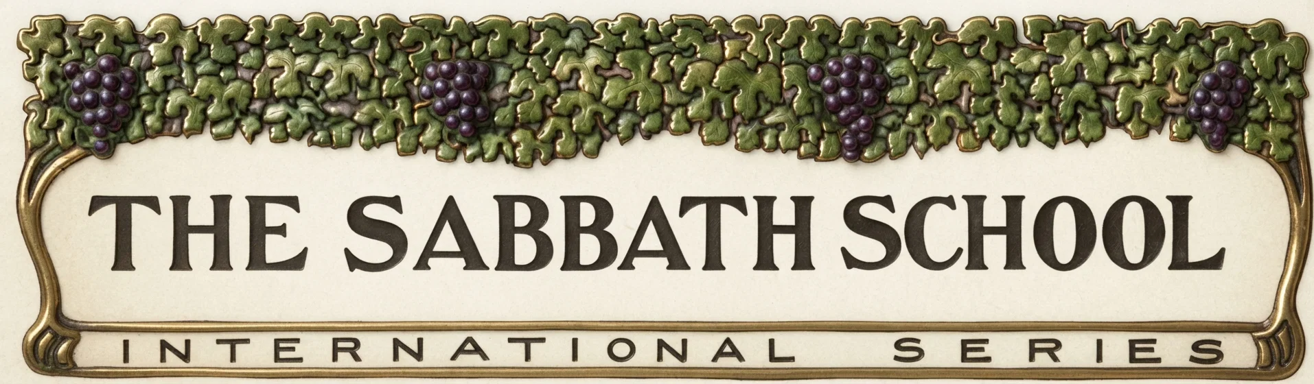 THE SABBATH SCHOOL INTERNATIONAL SERIES