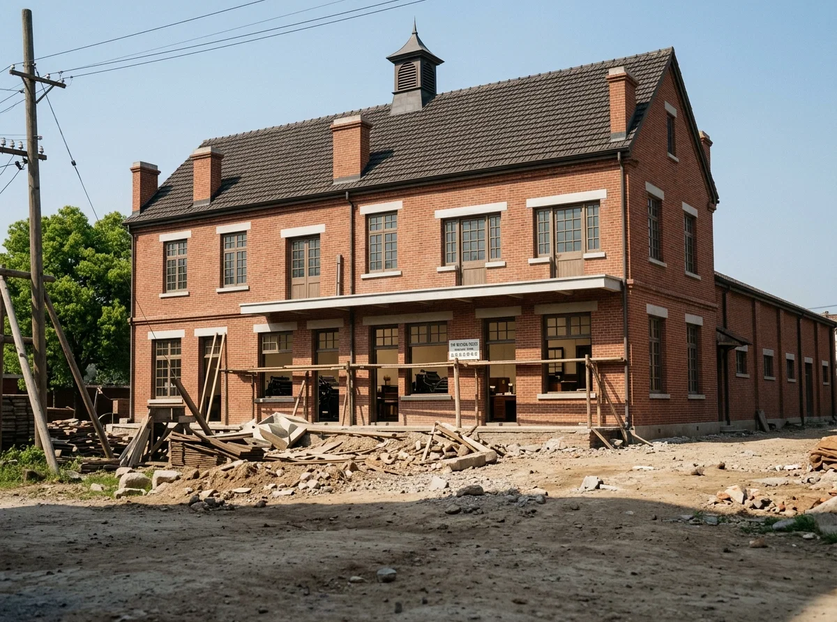 CHAPEL, OFFICES, AND PRINTING PLANT, SHANGHAI, CHINA
